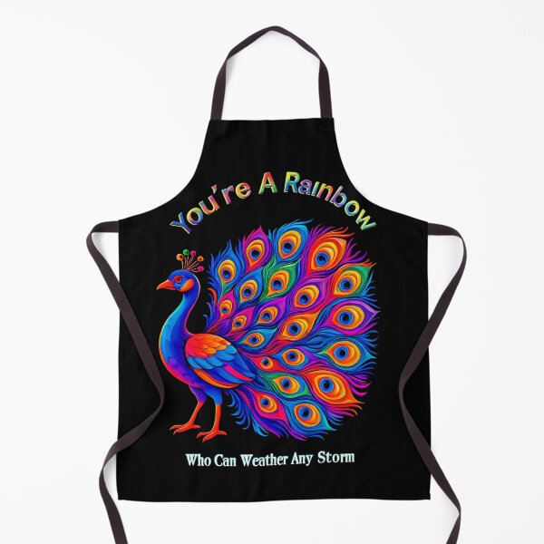Item preview, VIBRANT PEACOCK WITH A MESSAGE designed and sold by WendyMaree.