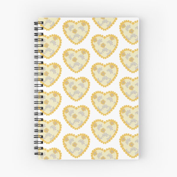 Item preview, Yellow floral heart with yellow frilly border  designed and sold by priyankajustine.