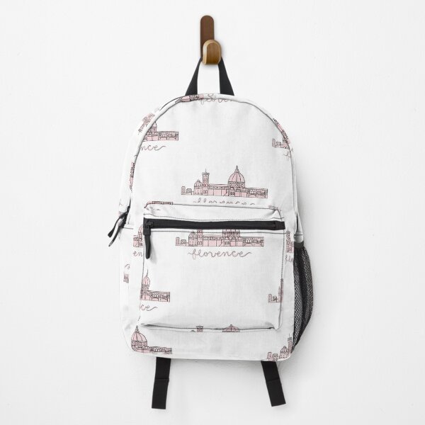 Item preview, 8 Florence Italy Skyline (Pink) designed and sold by lauren-cekhan.
