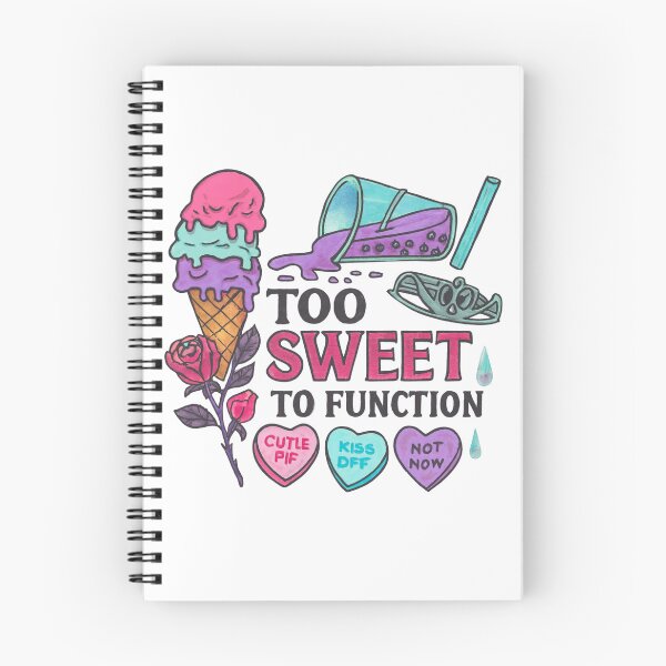 Item preview, Too Sweet to Function – Kawaii Chaos Tee designed and sold by Hptrendz.