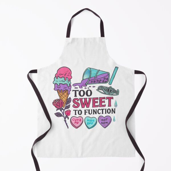 Item preview, Too Sweet to Function – Kawaii Chaos Tee designed and sold by Hptrendz.