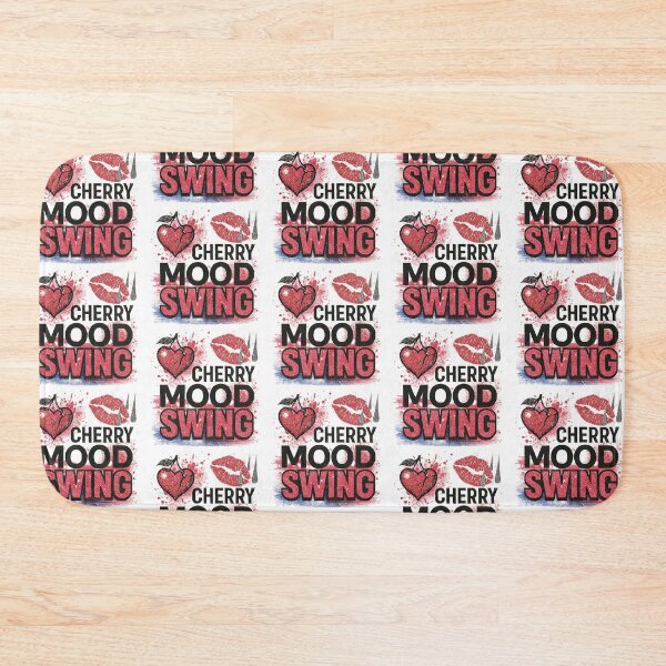 Item preview, Cherry Mood Swing – Glam Grunge Tee Design designed and sold by Hptrendz.
