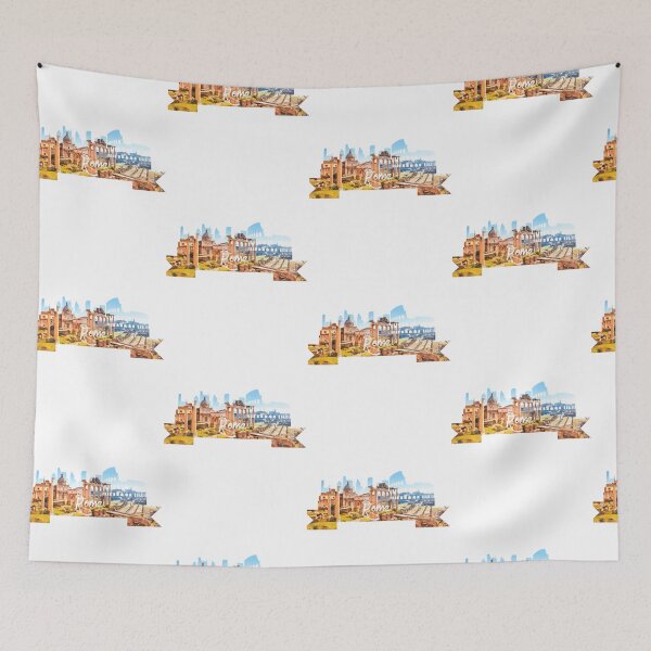 Item preview, 29 Rome Skyline Black designed and sold by lauren-cekhan.