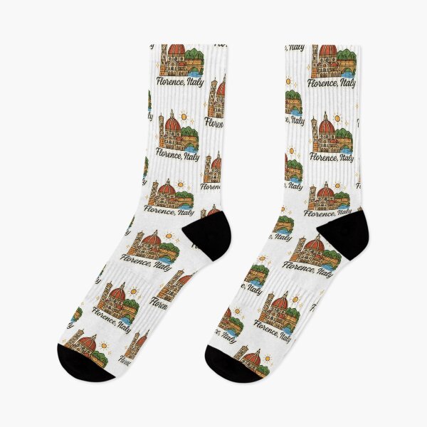 Item preview,  Florence Italy Duomo And Ponte Vecchio Art designed and sold by lauren-cekhan.