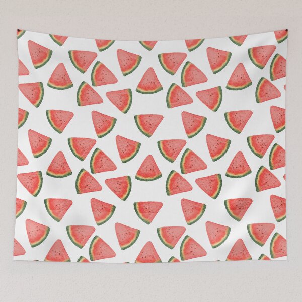 Item preview, Watermelon pattern fabric, seamless pattern designed and sold by Toyney.