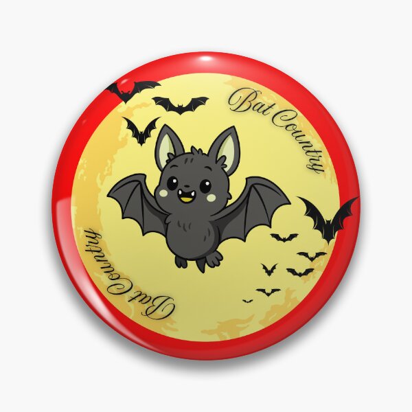 Item preview, Bat Country Night – Cute Bat Moon Tee designed and sold by Hptrendz.