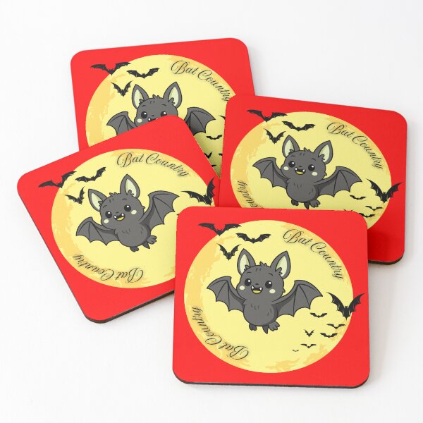 Item preview, Bat Country Night – Cute Bat Moon Tee designed and sold by Hptrendz.