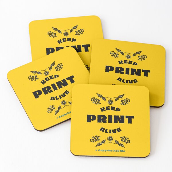 Item preview, Keep Print Alive – Vintage Print Culture Tee designed and sold by Hptrendz.