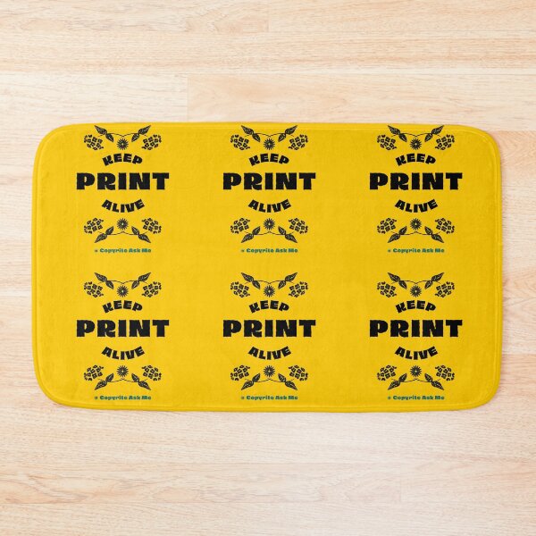 Item preview, Keep Print Alive – Vintage Print Culture Tee designed and sold by Hptrendz.
