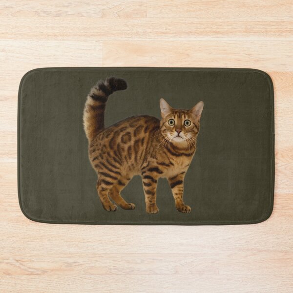 Item preview, Bengal Cat – Realistic Golden Portrait designed and sold by WinkWild.