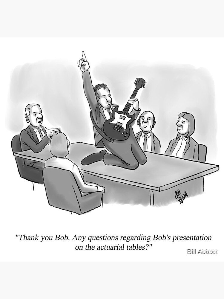 Funny Boardroom Meeting Cartoon Humor