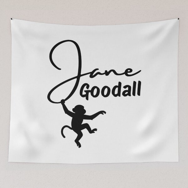 Item preview, Jane Goodall designed and sold by Anniko Art Studio.