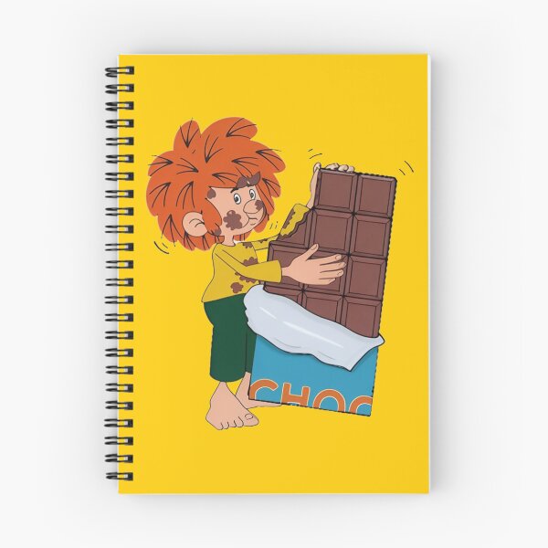 Item preview, Pumuckl eats giant chocolate designed and sold by DieViolettHund.