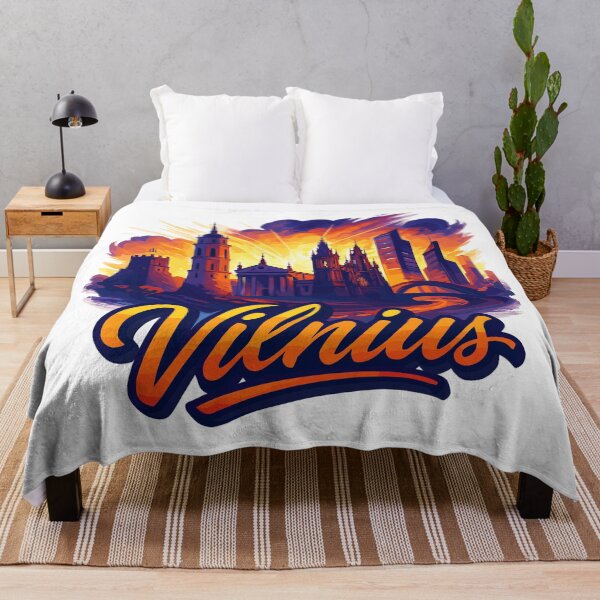 Item preview, Vilnius capital Lithuania Baltics gift designed and sold by Pineapple-Tree.