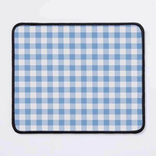 Item preview, Blue Gingham Check Pattern designed and sold by Paigaam.