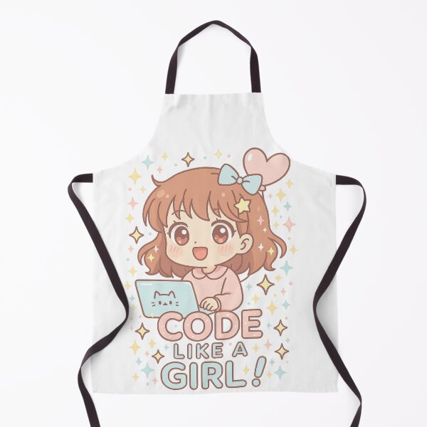 Item preview, Girl Power Coding – Pastel Manga Style designed and sold by LittleCountess.