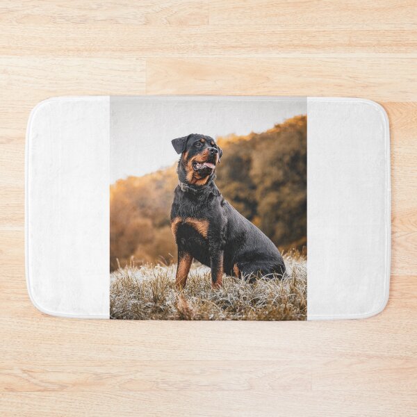 Item preview, Rottweiler Dog Wandering in the Forest designed and sold by VanGaldo.
