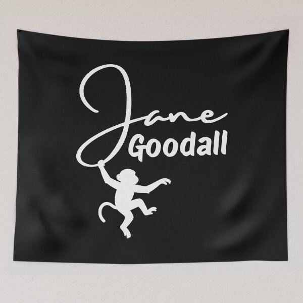 Item preview, Jane Goodall designed and sold by Anniko Art Studio.