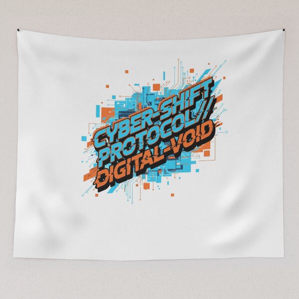 Item preview, CHASING HORIZONS – Neon Cyberpunk Streetwear Typography designed and sold by Momay-designer.