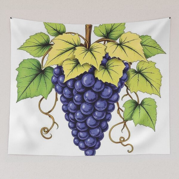 Item preview, Uvas moradas designed and sold by AnuNP.