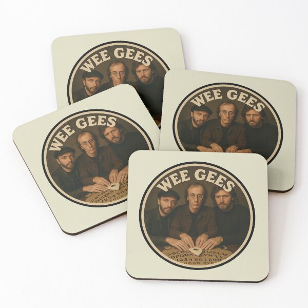Item preview, Wee Gees – Funny Ouija Board Band Parody Design designed and sold by hangmeart.