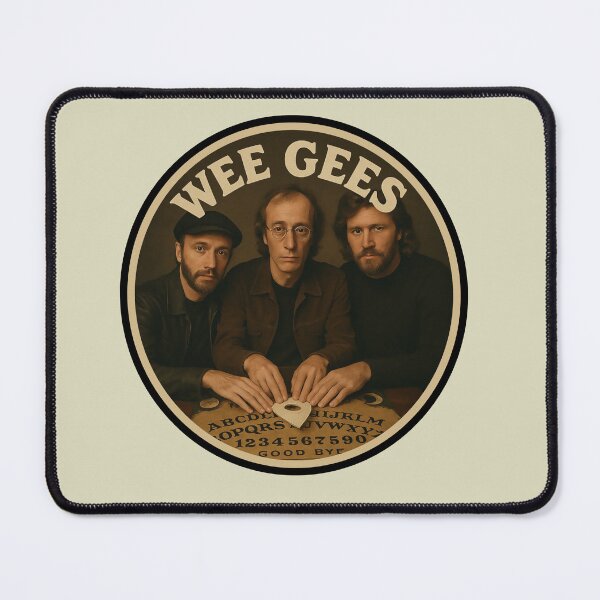 Item preview, Wee Gees – Funny Ouija Board Band Parody Design designed and sold by hangmeart.