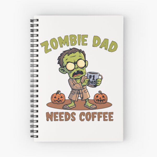 Item preview,  Zombie Dad Needs Coffee - Funny Halloween Dad Life - Spooky Morning Father Gift designed and sold by wellie-chic.