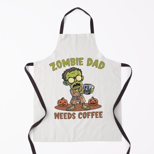 Item preview, Zombie Dad Needs Coffee - Funny Halloween Dad Life - Spooky Morning Father Gift designed and sold by wellie-chic.