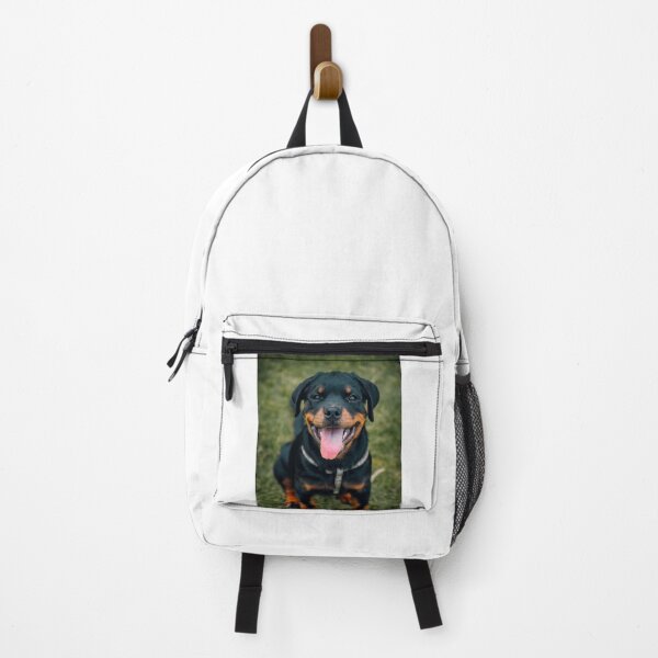 Item preview, Happy Rottweiler Dog Sitting designed and sold by VanGaldo.