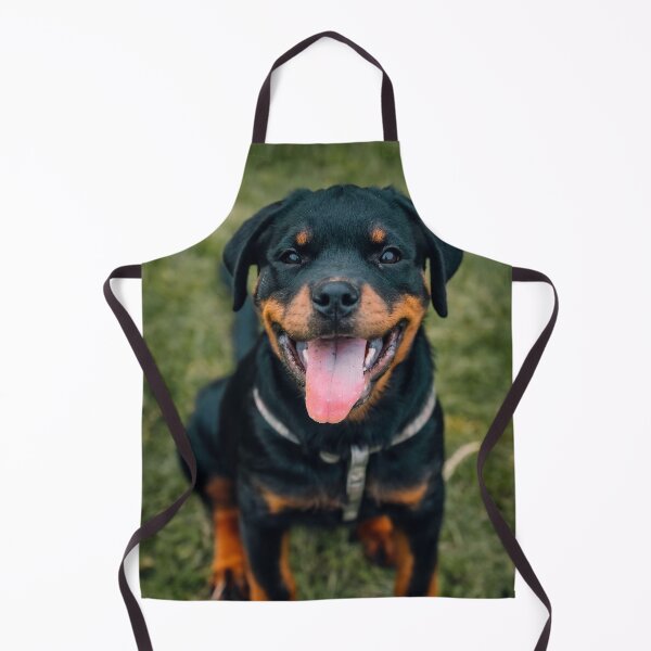 Item preview, Happy Rottweiler Dog Sitting designed and sold by VanGaldo.