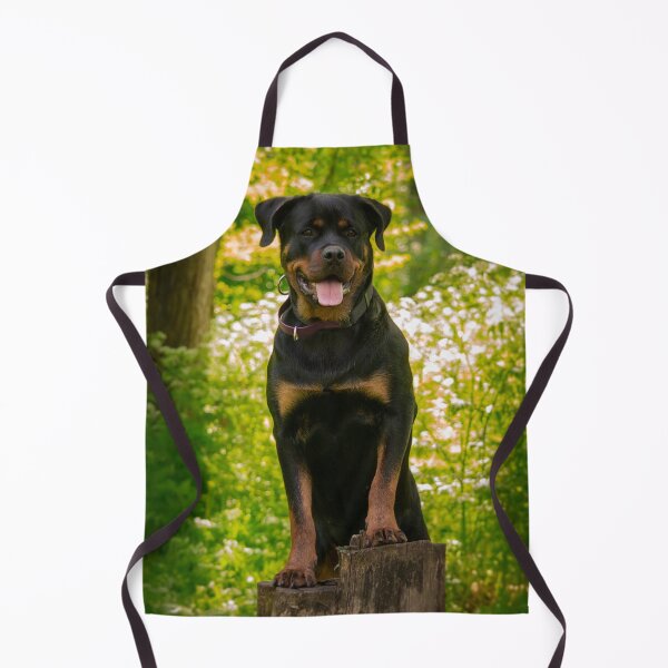 Item preview, Rottweiler Dog on Top of Log designed and sold by VanGaldo.