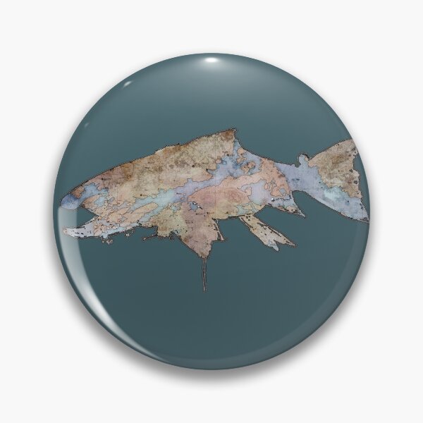Item preview, Trout Map designed and sold by MikaelJenei.