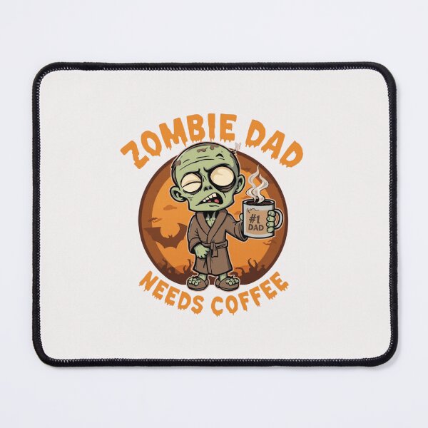 Item preview, Zombie Dad Needs Coffee - Funny Halloween Dad Life - Spooky Morning Father Gift designed and sold by wellie-chic.