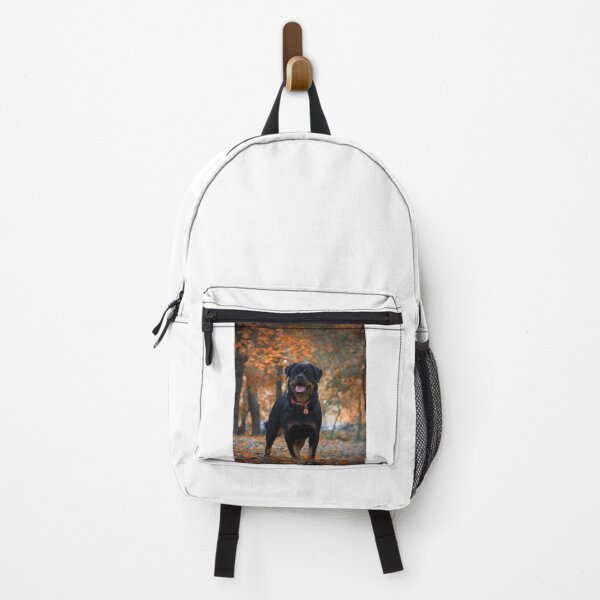 Item preview, Rottweiler Dog Playing Around the Forest designed and sold by VanGaldo.