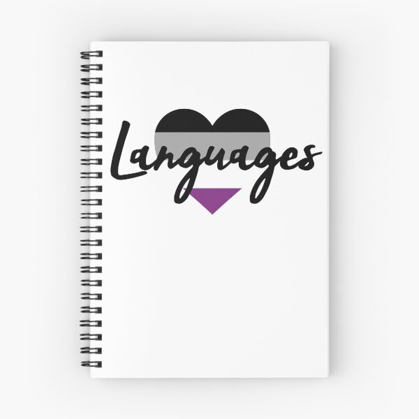 Item preview, Language Learning Pride (Ace Flag) designed and sold by UnderwaterSky.