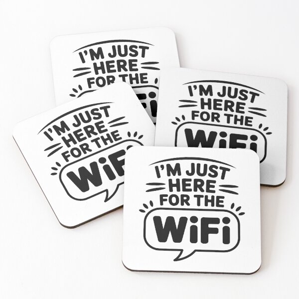 Item preview, I’m Just Here For The WiFi designed and sold by Haji  Kamora.