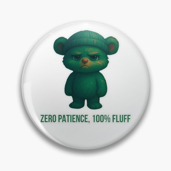 Item preview, Zero Patience, 100% Fluff – Mizu-Miu Collection designed and sold by D-T-Official.