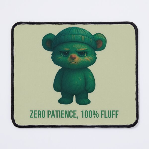 Item preview, Zero Patience, 100% Fluff – Mizu-Miu Collection designed and sold by D-T-Official.