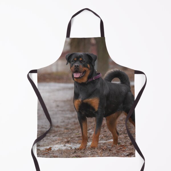 Item preview, Brave Rottweiler Dog Guarding designed and sold by VanGaldo.