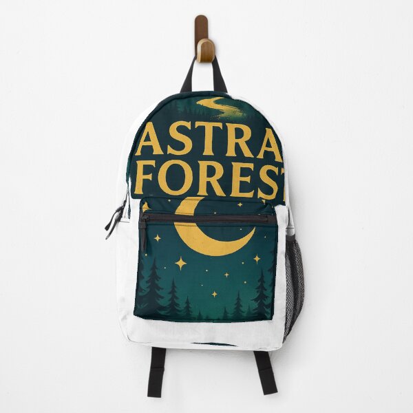 Item preview, Astral Forest Night | Mystic Moonlit Path & Enchanted Cosmic Nature Art designed and sold by RedVista.