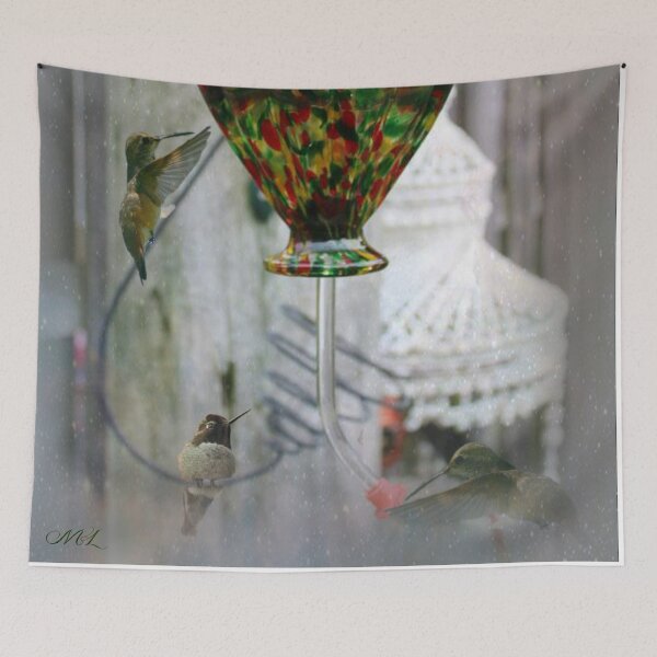 Item preview, HUMMING BIRD REFRESHMENT designed and sold by Marie Leblanc.