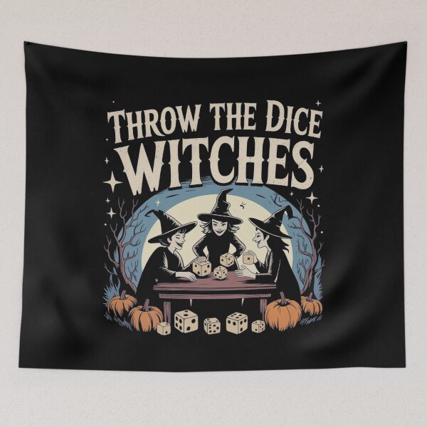 Item preview, Throw The Dice Witches Bunco Party designed and sold by ManiaGrania.