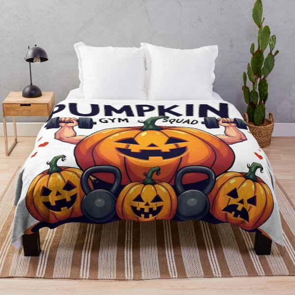 Item preview, Pumpkin Gym Squad – Funny Fitness Halloween designed and sold by Haji  Kamora.