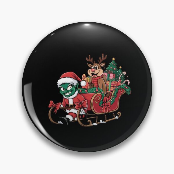 Artikelvorschau, Mean Green Sleigh – Urlaubsparodie entworfen und verkauft von awwdhmgz0.