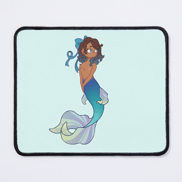 Item preview, Double mastectomy mermaid (blue version) designed and sold by Blueberry-b1rd.