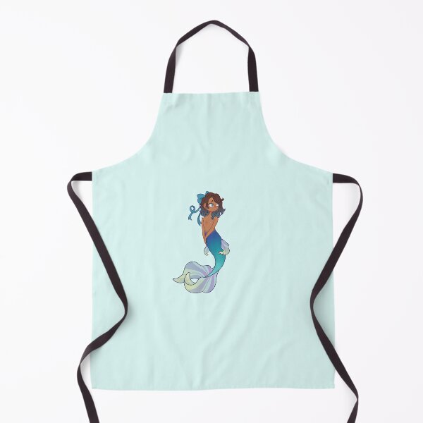 Item preview, Double mastectomy mermaid (blue version) designed and sold by Blueberry-b1rd.