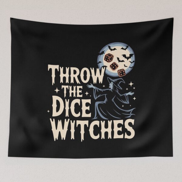 Item preview, Throw The Dice Witches Bunco Party designed and sold by ManiaGrania.