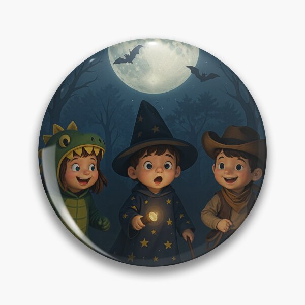 Item preview, HALLOWEEN KIDS IN THE WOODS II designed and sold by victorius-me.