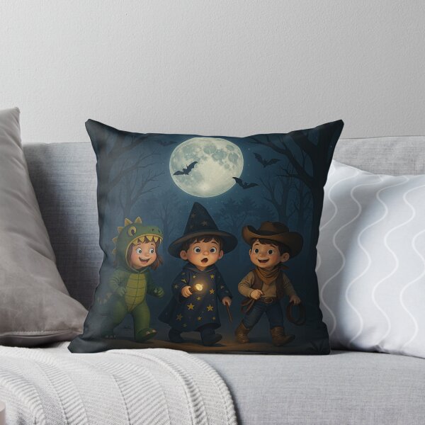 Item preview, HALLOWEEN KIDS IN THE WOODS II designed and sold by victorius-me.