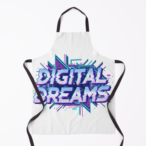 Item preview, DIGITAL DREAMS – Neon Futuristic Cyberpunk Typography designed and sold by Momay-designer.